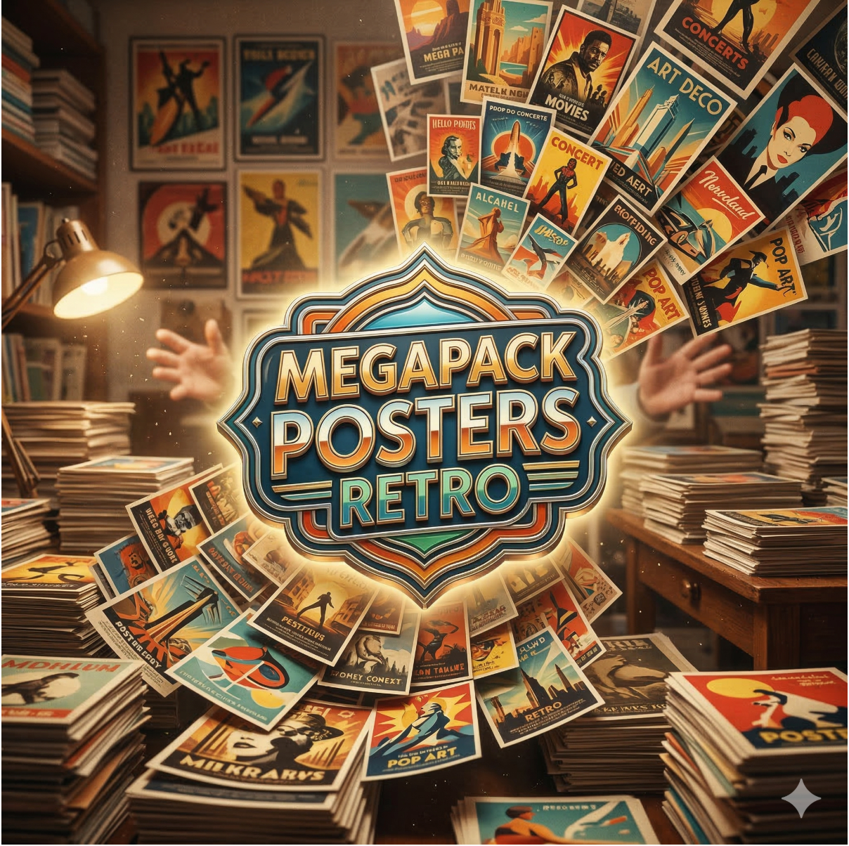 MegaPack Posters Retro