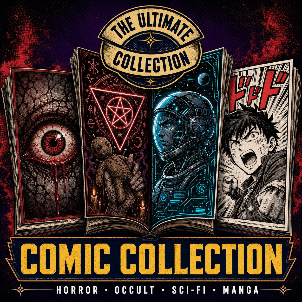 The Ultimate Horror, Occult, Sci-Fi & Manga Comic Collection